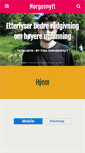 Mobile Screenshot of norgesnytt.net
